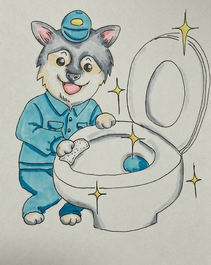 トイレ清掃
