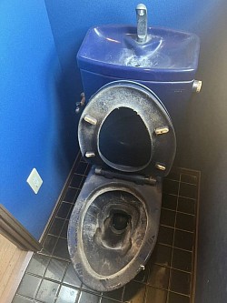 トイレ洗浄before